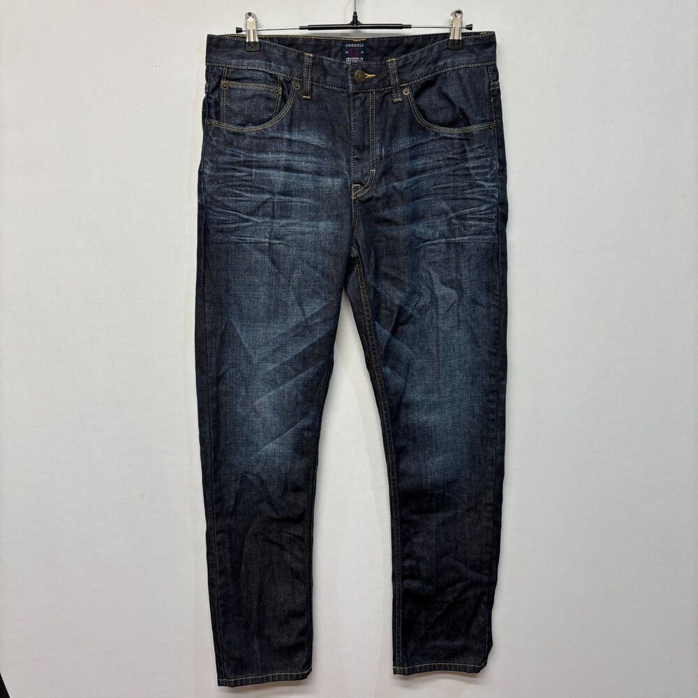 Goodale Men The Goodale Slim Fit Jeans Size 32x32 Blue Denim C023 -6